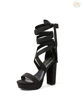 Women's Gladiator Platform High Heels Open Toe Ankle Strap Sandals